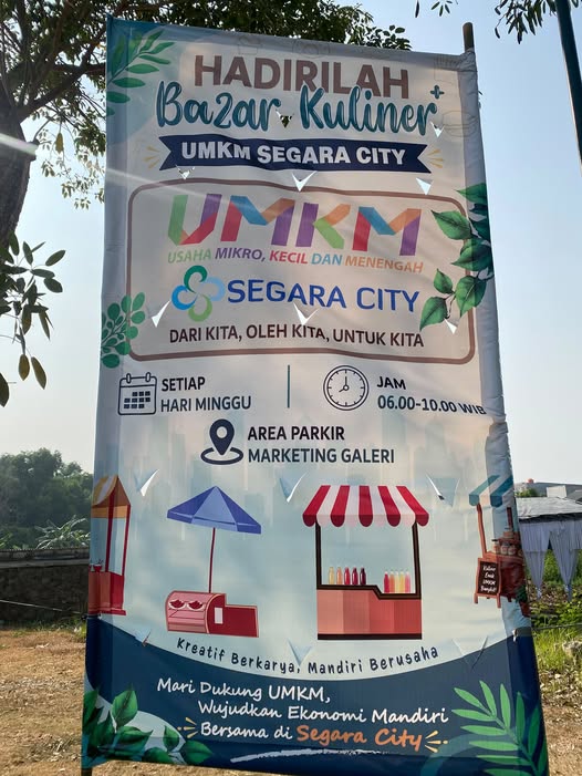 Bazar UMKM Warga Segara City